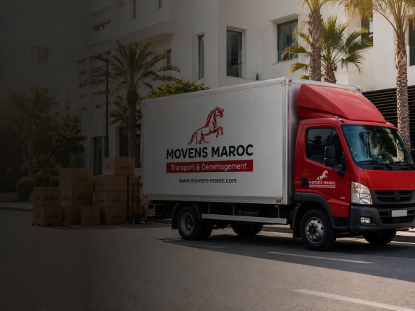 Transport et camion de déménagement formule Easy MOVENS MAROC