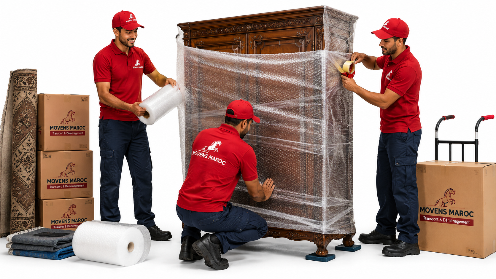 Stockage sécurisé de mobilier en conteneur à Casablanca